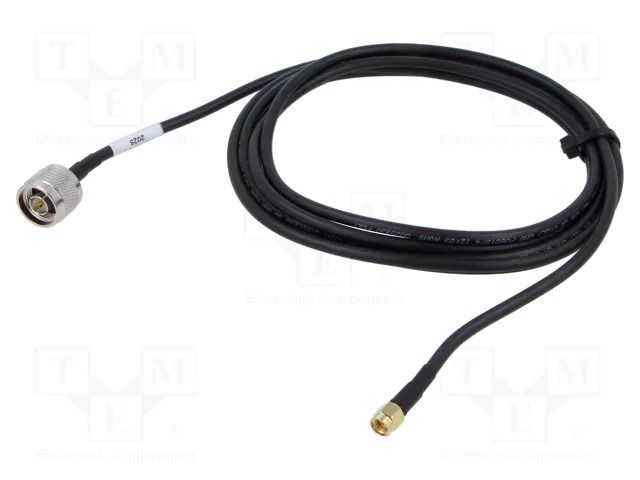 Cable-adapter; 50Ω; 3.05m; Colour: black MOBILEMARK CA120/195-XC