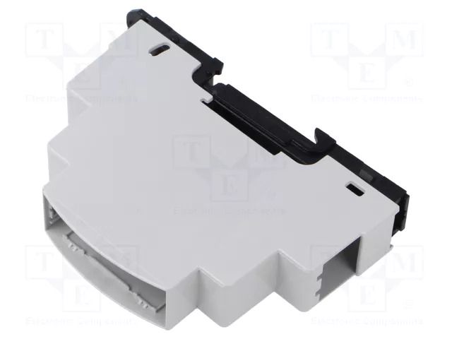 Enclosure: for DIN rail mounting; Y: 18mm; X: 98mm; Z: 56.2mm; grey ITALTRONIC IT-25.0101010.BL