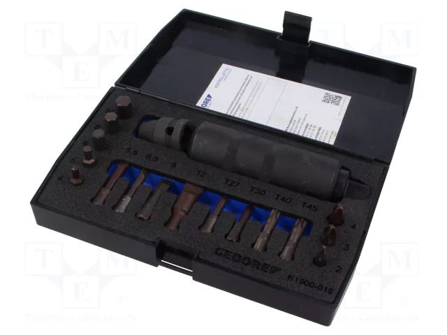 Kit: specialist tools; for damaged screws; Mounting: 1/2" GEDORE GEDORE-6654600