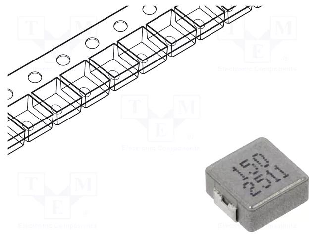 Inductor: wire; SMD; 15uH; ±20%; P; 7.1x6.6x2.8mm JANTEK JRPI0603P-150M