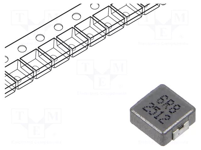 Inductor: wire; SMD; 6.8uH; ±20%; P; 7.1x6.6x2.8mm JANTEK JRPI0603P-6R8M