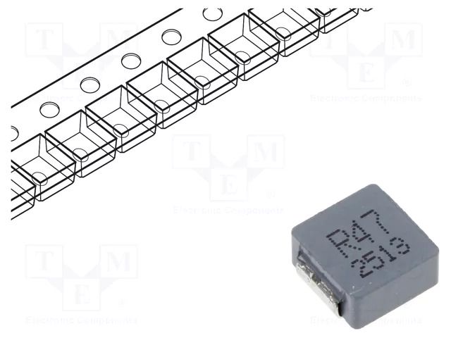 Inductor: wire; SMD; 470nH; ±20%; M; 8.8x8.4x3.8mm JANTEK JRPI0804M-R47M