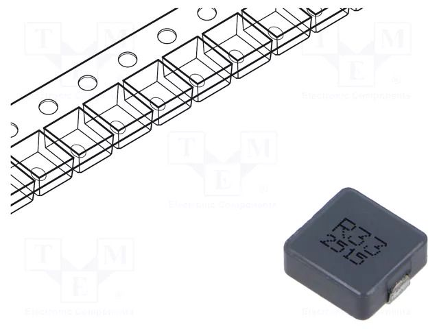 Inductor: wire; SMD; 330nH; ±20%; 11x10x3.8mm JANTEK JRPI1004M-R33M