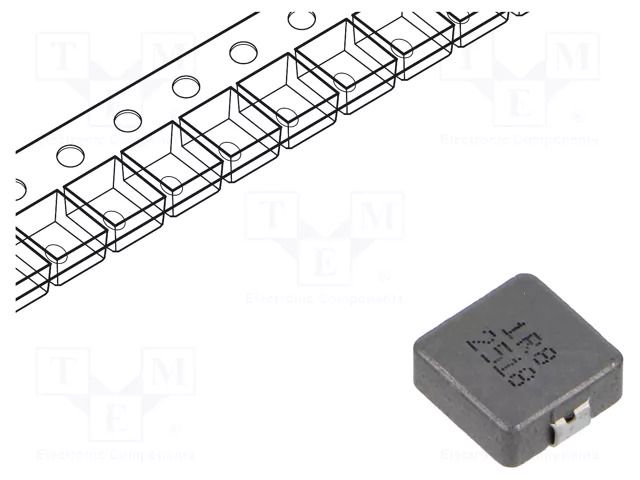 Inductor: wire; SMD; 1.8uH; ±20%; P; 11x10x3.8mm JANTEK JRPI1004P-1R8M