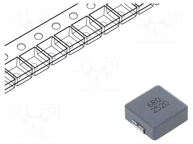 Inductor: wire; SMD; 6uH; ±20%; M; 13.5x12.5x4.8mm JANTEK JRPI1205M-6R0M