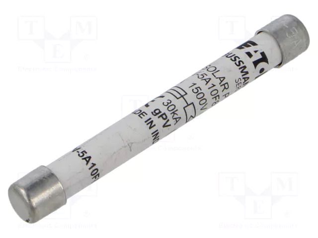 Fuse: fuse; 5A; 1.5kVDC; gPV; special application; 10.3x85mm BUSSMANN PV-5A10F85L