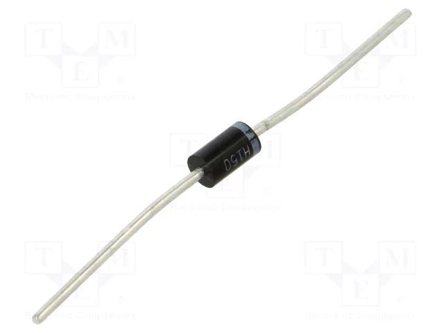 Diode: rectifying; THT; 800V; 1A; reel,tape; DO41 ONSEMI MUR180ERLG