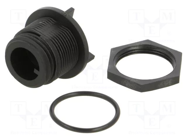 Connector: circular; socket; male; PIN: 2; 250V; w/o contacts; IP68 BULGIN PX0413/02P