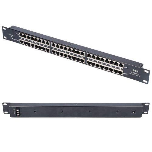 Extralink 24 Port | PoE Injector | 24x 100Mb/s RJ45, Rackmount, EXTRALINK EX.2015 5902560362015