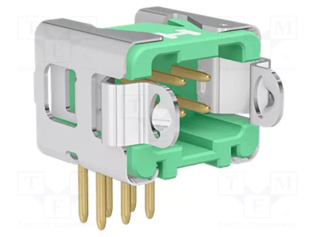 Connector: wire-wire/PCB; socket; male; PIN: 6; Gecko; 2A; 450V; THT HARWIN G125-MH10605L3P