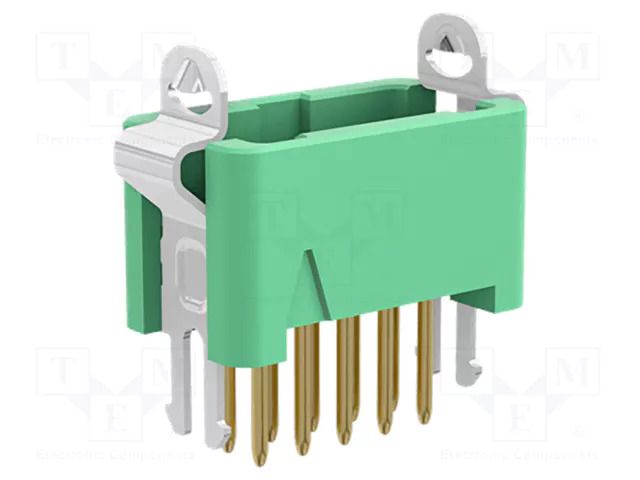 Connector: wire-wire/PCB; socket; male; PIN: 10; Gecko; 2A; 450V HARWIN G125-MV11005L1P