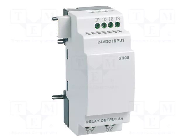 IN: 4; OUT: 2; OUT 1: relay; 12VDC; for DIN rail mounting; IP20 CROUZET CROUZET-88970215