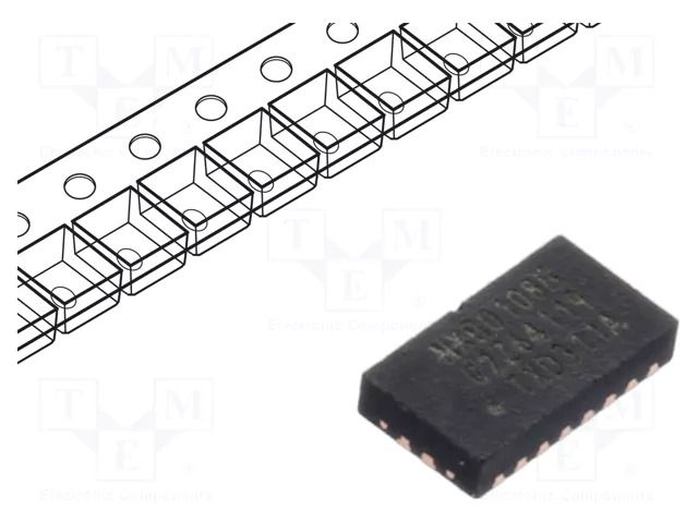 IC: digital; 8bit,bidirectional,transceiver,translator NEXPERIA NXB0108BQX