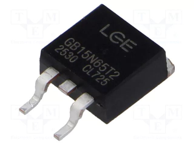 Transistor: IGBT; 650V; 15A; 125W; TO263 LUGUANG ELECTRONIC LGEGB15N65T2