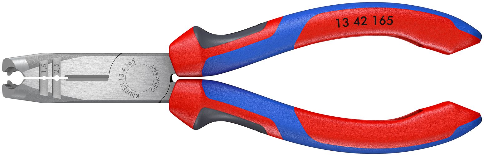 KNIPEX 13 42 165 Stripping Pliers with comfort handles black atramentized 165 mm 13 42 165 4003773079675