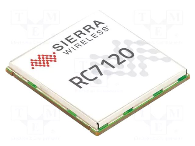 Module: LTE; 4G; LGA; SMD; 22x23x2.5mm; ADC,GPIO,UART,USB SIERRA WIRELESS RC7120