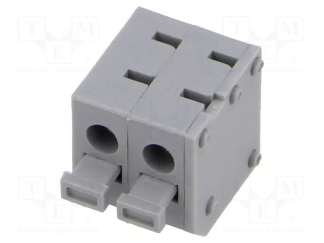 Connector: PCB terminal block; terminal; HX; 8A; 300V; PIN: 2; 5mm AMPHENOL ANYTEK HX0200800000G