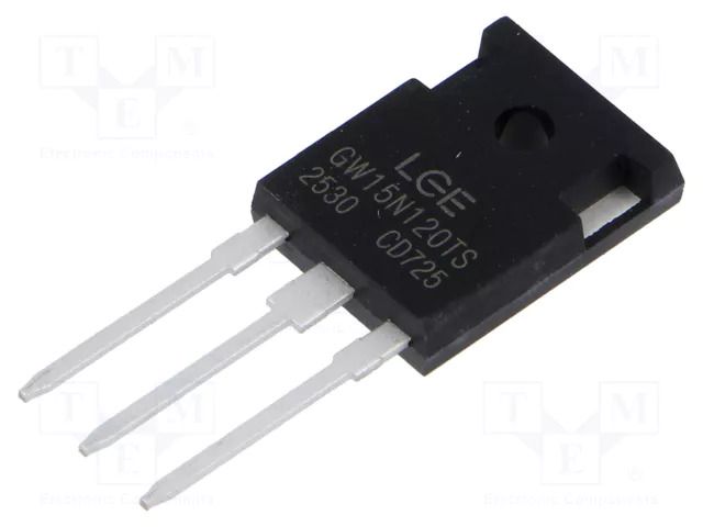 Transistor: IGBT; 1.2kV; 15A; 40W; TO247 LUGUANG ELECTRONIC LGEGW15N120TS