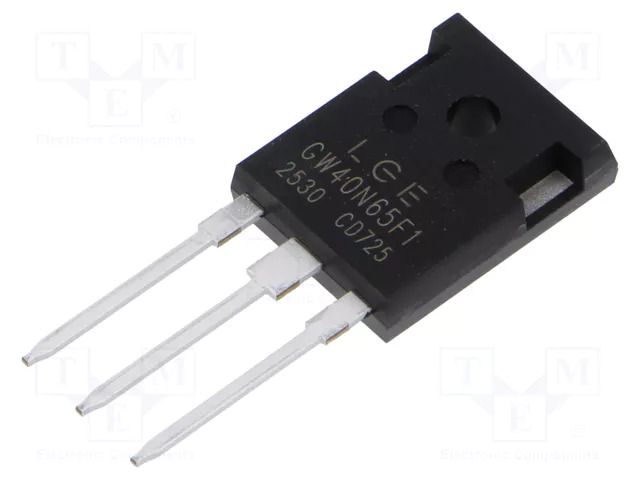 Transistor: IGBT; 650V; 40A; 94W; TO247 LUGUANG ELECTRONIC LGEGW40N65F1