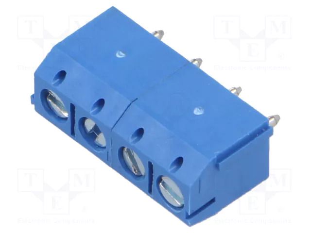 Connector: PCB terminal block; terminal; TC; 16A; PIN: 4; angled AMPHENOL ANYTEK TC0403620000G