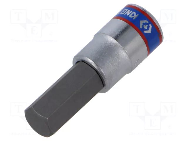 Socket; socket spanner; Torx®; HEX 8mm; 1/4" KING TONY KT-203508