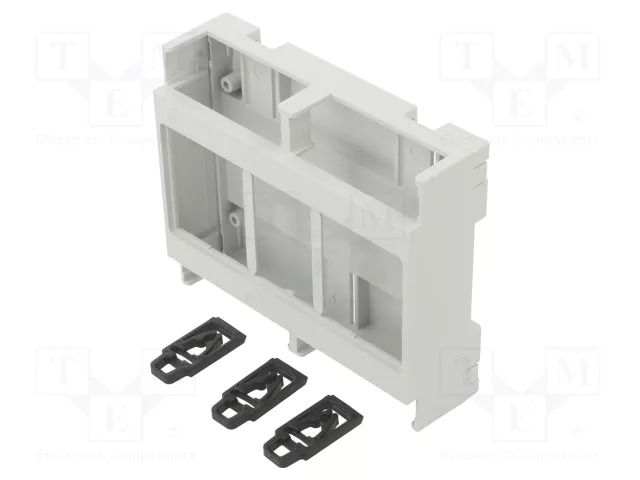 Enclosure: for DIN rail mounting; Y: 90mm; X: 107mm; Z: 33mm; ABS KRADEX ZD3006JABSV0