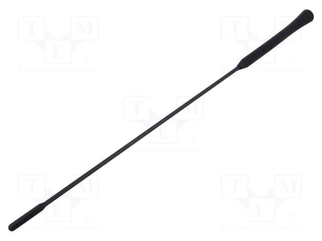 Antenna mast; car top,automotive,external; 405mm; M5; AM,FM MTA 7551019