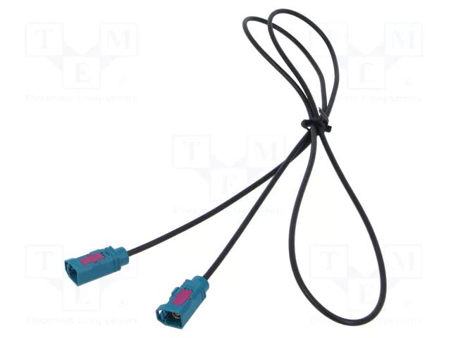 Cable; 1m; Fakra female,both sides; Car brand: universal MTA 7582287