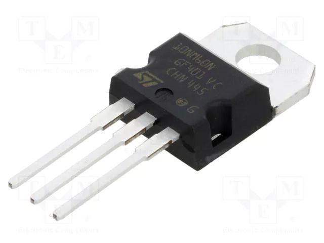 Transistor: N-MOSFET; MDmesh™ ||; unipolar; 600V; 5A; Idm: 32A; 70W STMicroelectronics STP10NM60N