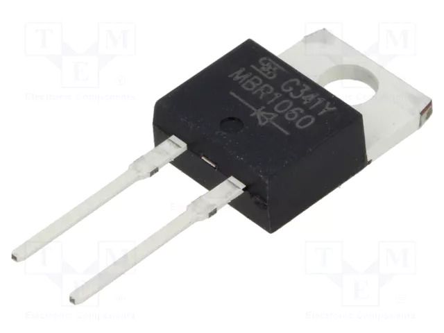 Diode: Schottky rectifying; THT; 60V; 10A; TO220AC; Ufmax: 800mV TAIWAN SEMICONDUCTOR MBR1060-TSC