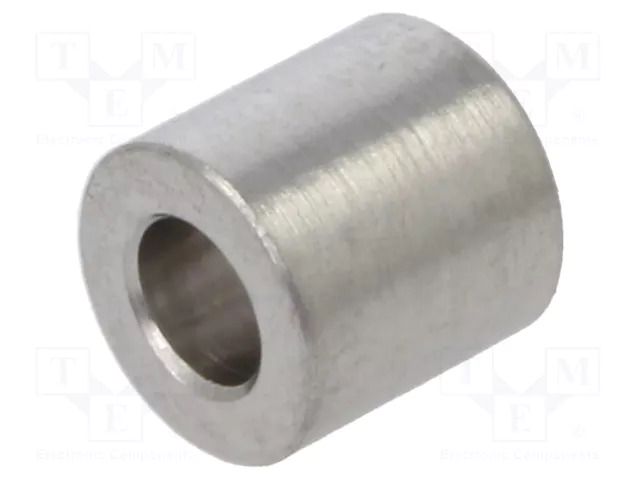 Spacer sleeve; 5mm; cylindrical; stainless steel; Out.diam: 5mm DREMEC DR345/2.6X5