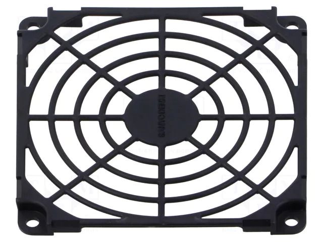 Guard; resin; 92x92mm; screws SANYO DENKI 109-1001G