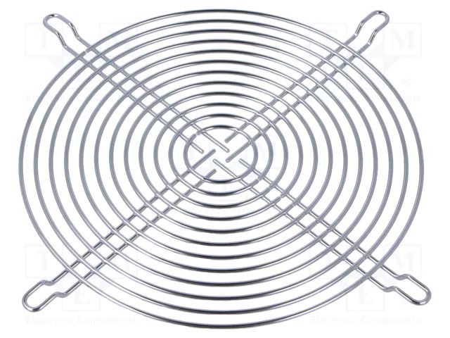 Guard; nickel plated steel; 160x160mm; screws SANYO DENKI 109-619E