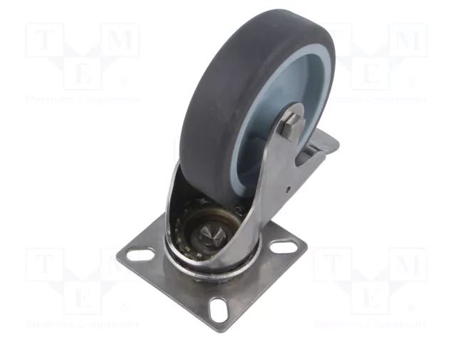 Transport wheel; Ø: 100mm; H: 133mm; torsional with lock; 90kg COLSON BXPE-1001-1000-P