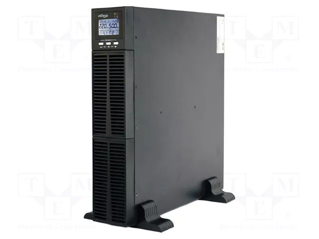 Power supply: UPS; 2.7kW; 3kVA; 220V; RACK; 440x728x88mm; 9000mAh GEMBIRD EG-UPSO-RACK-3000