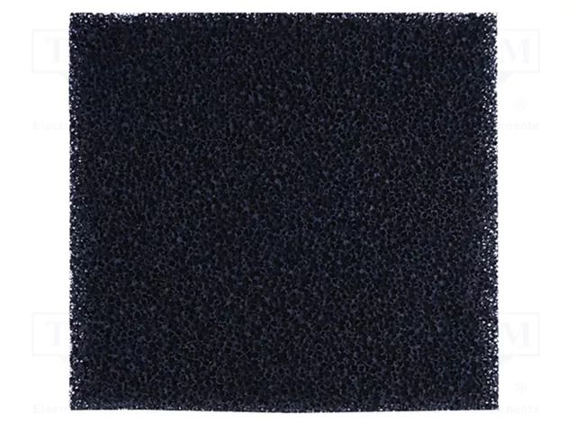 Spare part: filter; for soldering fume absorber; 142x142x10mm ATTEN C-142140B