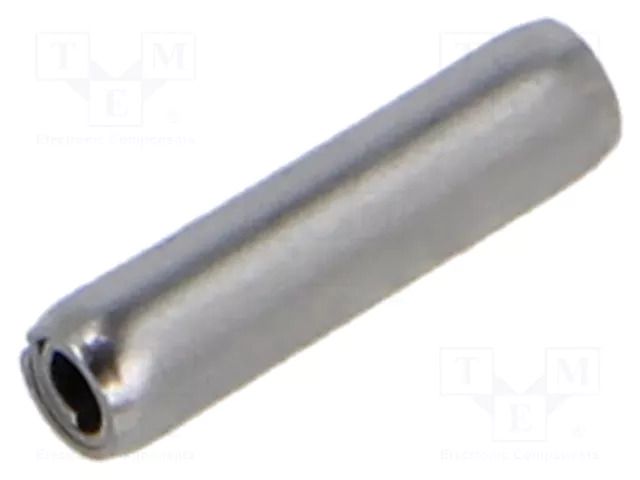 Springy stud; stainless steel; Ø: 2mm; L: 8mm; DIN 7343; ISO 8750 BOSSARD B2X8/BN1351