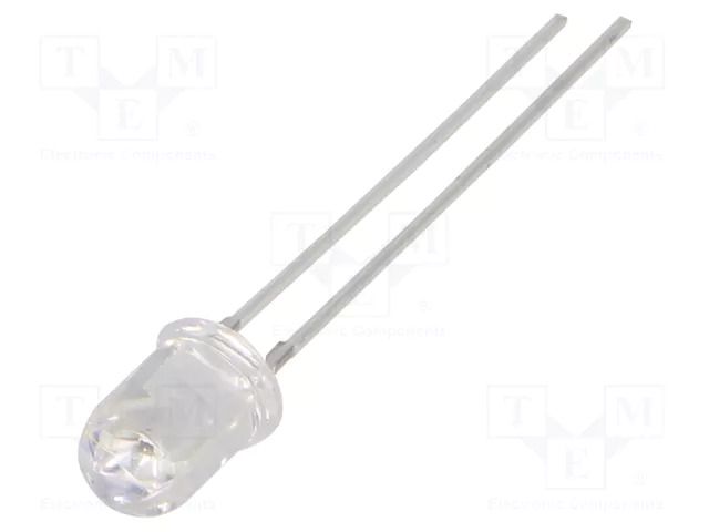IR transmitter; 5mm; 800÷810nm; transparent; 30÷40mW; 30°; THT OPTOSUPPLY OSI4CA5L31A
