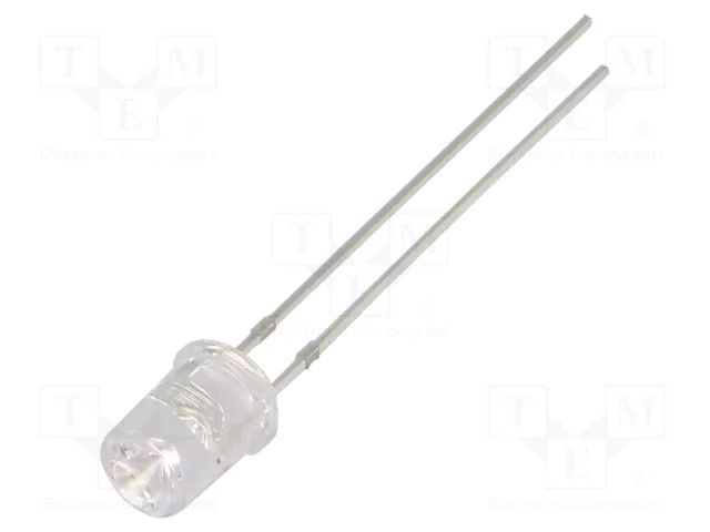 LED; red; 5mm; 330÷500mcd; 120°; Front: recessed; 12÷15VDC; -30÷85°C OPTOSUPPLY OSR5PA53C1A-12V