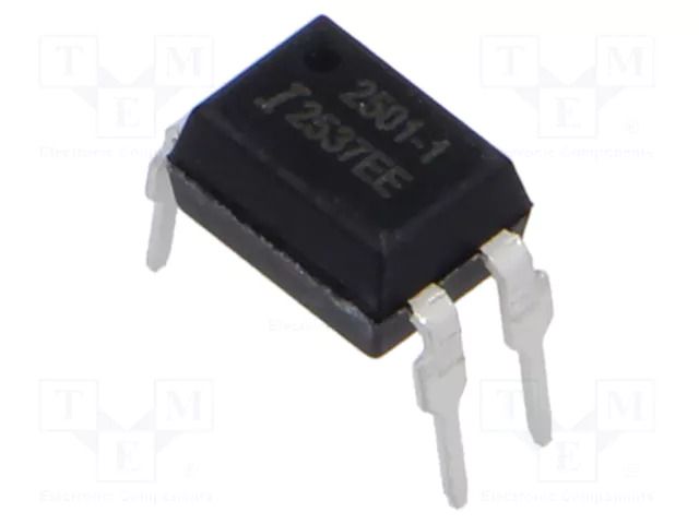 Optocoupler; THT; Ch: 1; OUT: transistor; Uinsul: 5kV; Uce: 80V; DIP4 ISOCOM PS2501-1