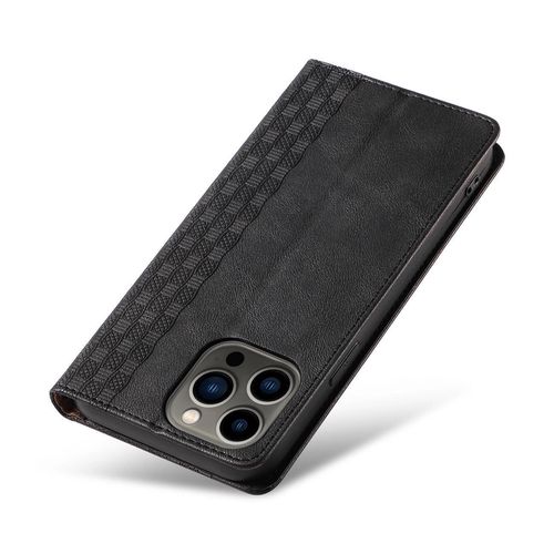 Magnet Strap Case for Samsung Galaxy S23 Flip Wallet Mini Lanyard Stand Black, Hurtel 5907769351617 5907769351617
