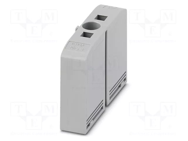 Fixing element; L: 25.1mm; W: 8.6mm; H: 37mm; Body: grey PHOENIX CONTACT PTFIX10/S-F