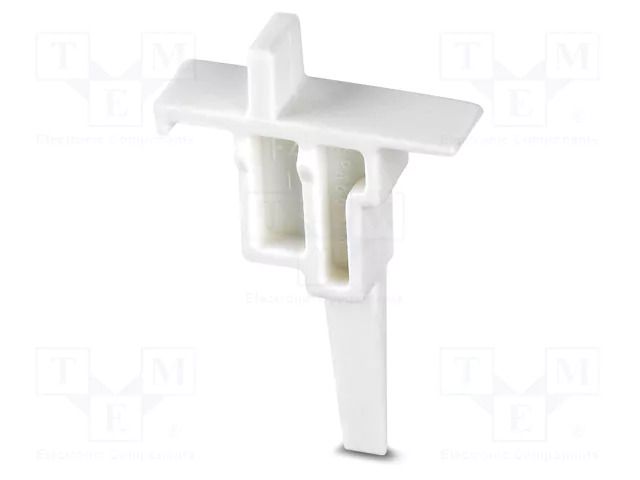 Locking element; PA; W: 8.2mm; H: 12mm; Body: white PHOENIX CONTACT S-UT6-T-HV