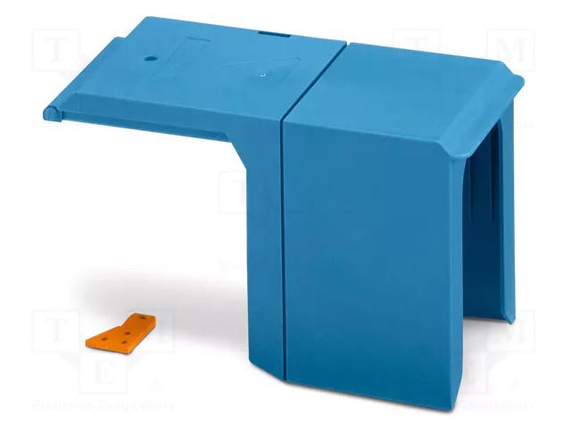Cover; L: 46.7mm; W: 28.8mm; H: 85.6mm; Body: blue PHOENIX CONTACT HC-RBO8BU