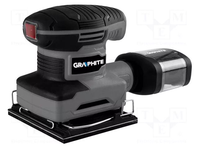 Finishing sander; electric; 240W; 230VAC; 110x110mm; Mounting: bur GRAPHITE 59G322