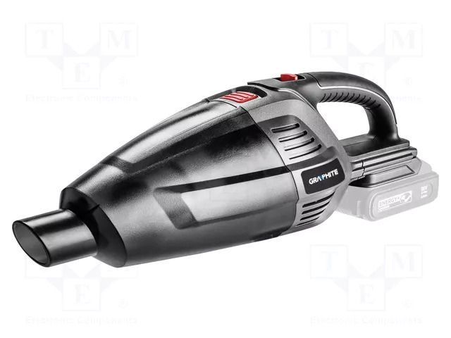 Vacuum cleaner; battery; 18VDC; Kit: tip x2,pipe; Energy+ GRAPHITE 58G097