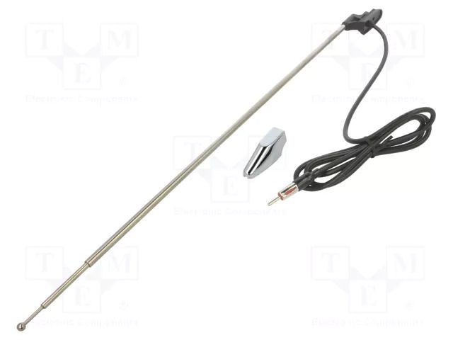 Antenna; automotive,telescopic; 1.24m; AM,FM; universal; 1.5m MTA 7627008