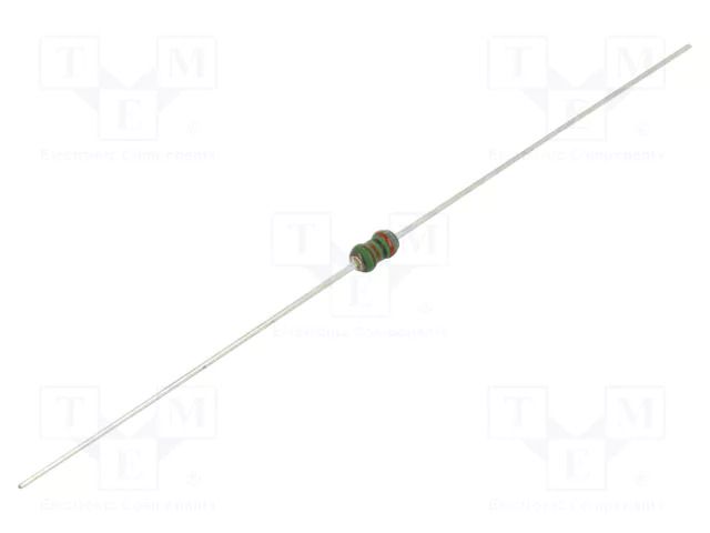 Resistor: metal film; THT; 82kΩ; 0.4W; ±1%; 200V; Ø0.45x28mm; axial ROYALOHM MFF04FF8202A50