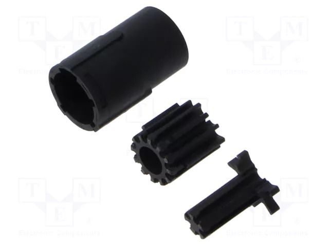 Connector: M17; female; contact insert; M17; PIN: 17; crimped HARTING 21175060000