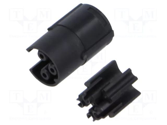 Connector: M17; female; contact insert; M17; PIN: 4; crimped HARTING 21175220000